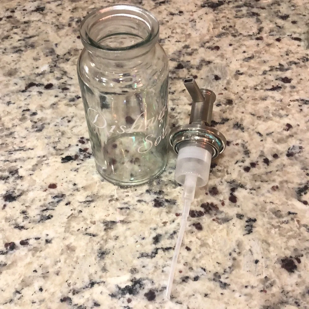 Dishwashing And Hand Soap Pump Dispenser Holder Decor Kitchen Set of 2?